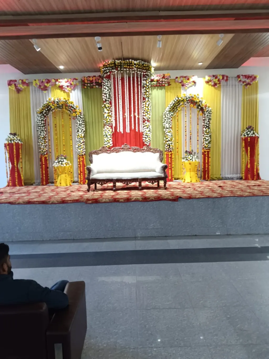 Engagement Decoration by Wedding Flower Decoration