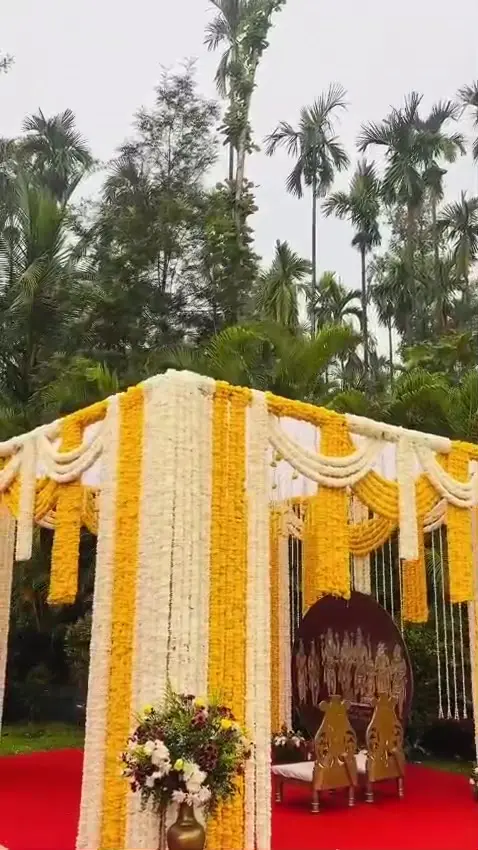 Mandap Decoration by Wedding Flower Decoration